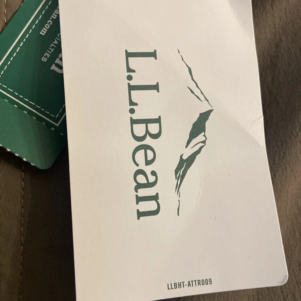 NWT Womens water repellent LL Bean pants . Size 12 Regular - Picture 3 of 10